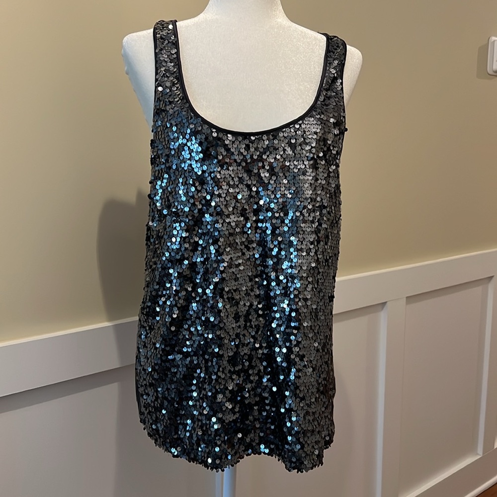 Sequin Tank Top